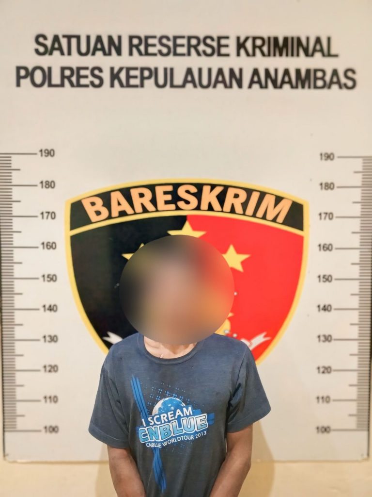 Pelaku Curat di Tarempa Dibekuk Satreskrim Polres Anambas
