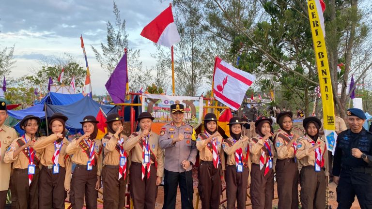 Ini Pesan Kapolres Bintan Saat Peringatan Hari Pramuka ke-63 di Bintan