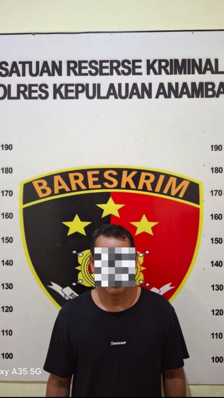 Satreskrim Polres Anambas Tetapkan Nahkoda KM. Karunia Ilahi Sebagai Tersangka
