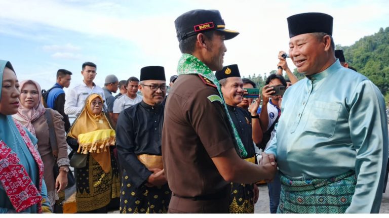Tiba di Anambas, Kajari Kepulauan Anambas Disambut Bupati Kepulauan Anambas