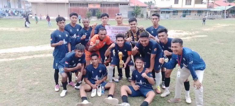 Skor 2-1, Tim Posaka Juara 3 di Turnamen Sepak Bola