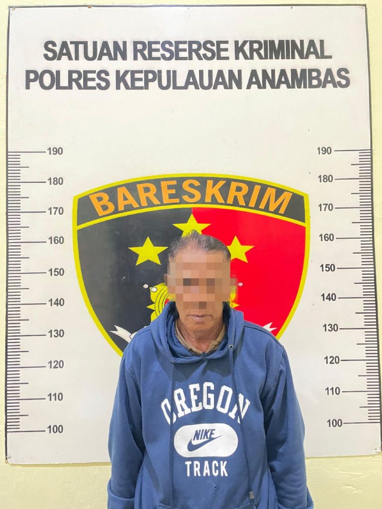 Satreskrim Polres Anambas Amankan Pelaku Pencabulan Anak Bawah Umur