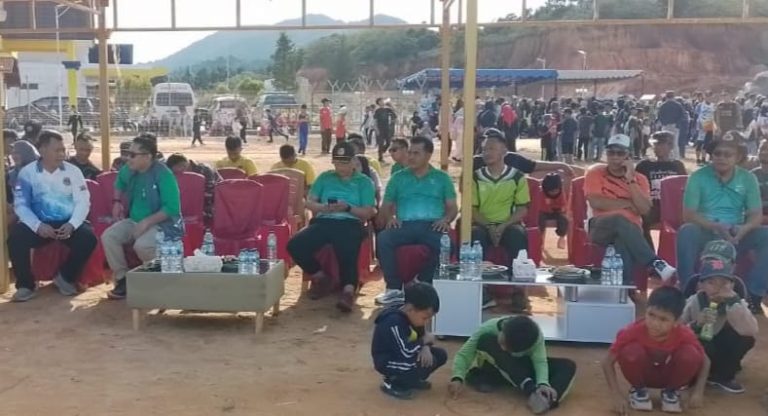 Peringatan Harhubnas di Bandara Letung Meriah Bersama Masyarakat