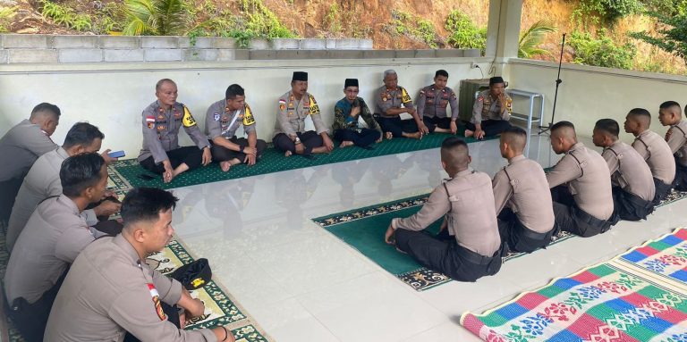 Binrohtal Polres Anambas Rutin Membentuk Karakter Humanis Anggota Polri