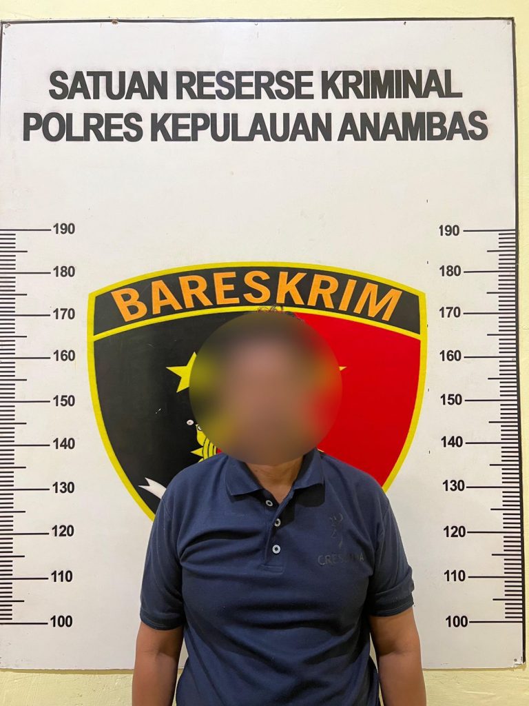 Sat Reskrim Polres Anambas Amankan SR Pelaku Penipuan Rekrutmen Tenaga Kerja