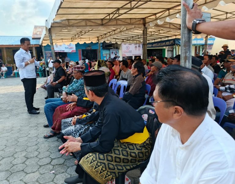 Kepri Maju Merata, Ratusan Relawan Pulau Jemaja Bersama Rudi – Rafiq