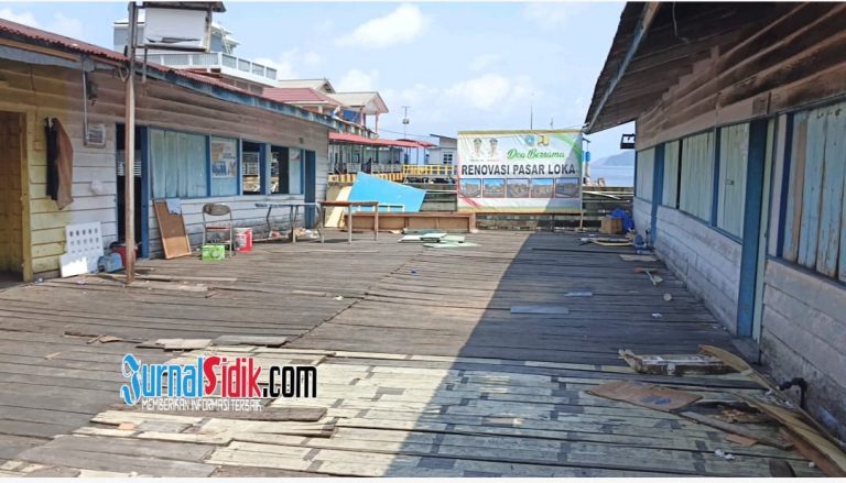 Renovasi Pasar Loka Tanpa Relokasi, Pedagang Kecewa