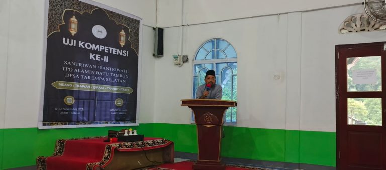 Uji Kompensasi Tahfizd TPQ Ke II Desa Tarempa Selatan Tahun 2024