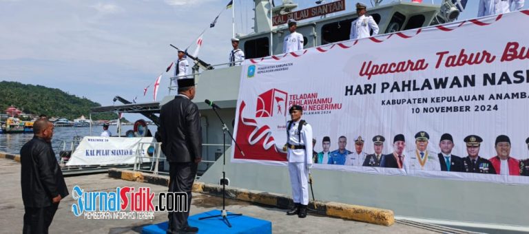 Pemkab Anambas Bersama Forkominda Peringati Hari Pahlawan