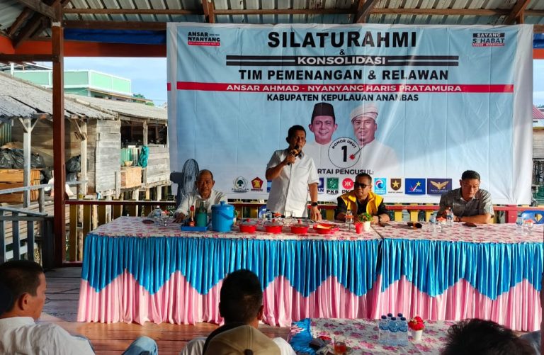 Ansar Ahmad Konsolidasi Bersama Tim Pemenangan di Anambas