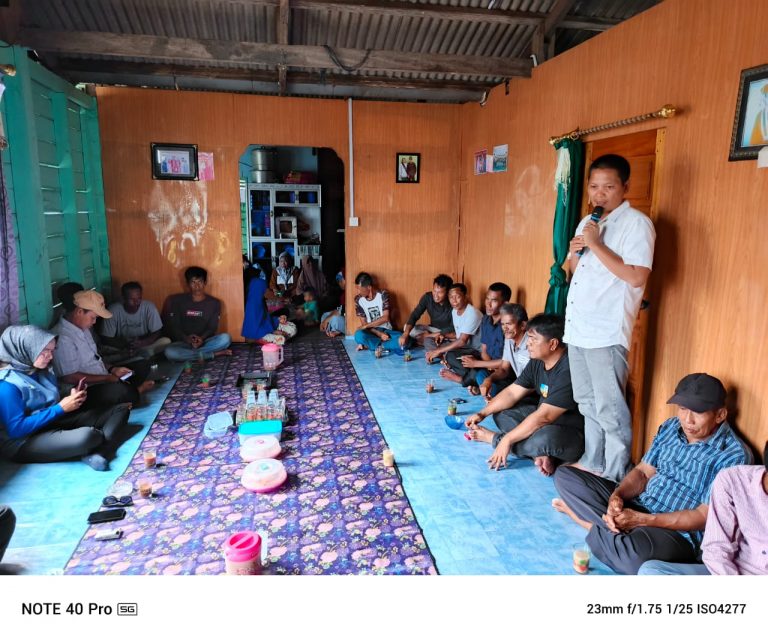 Paslon No 2 Anambas Kampanye di Kampung Langan, Desa Batu Berapit