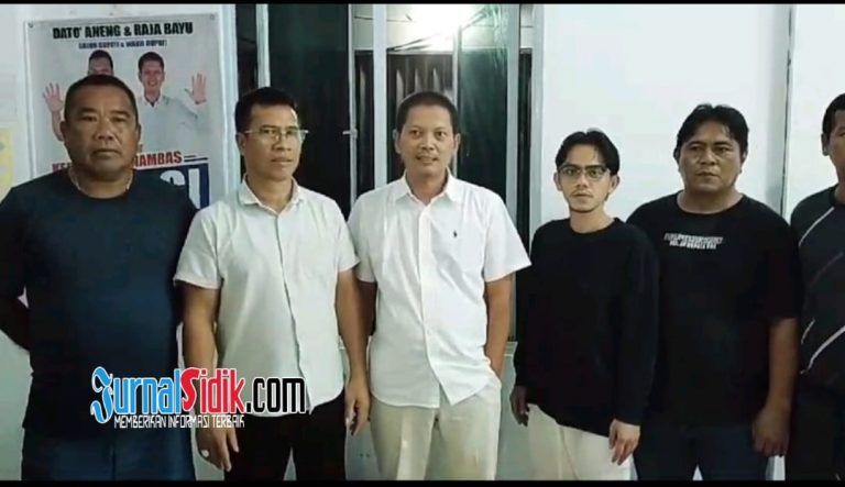 Aneng – Raja Bayu Deklarasi Kemenangan di Pilkada Anambas