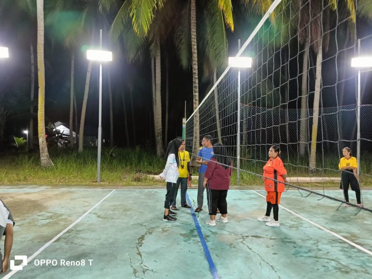 Pertandingan Voli Dan Takraw Meriahkan HUT Desa Sunggak ke 18