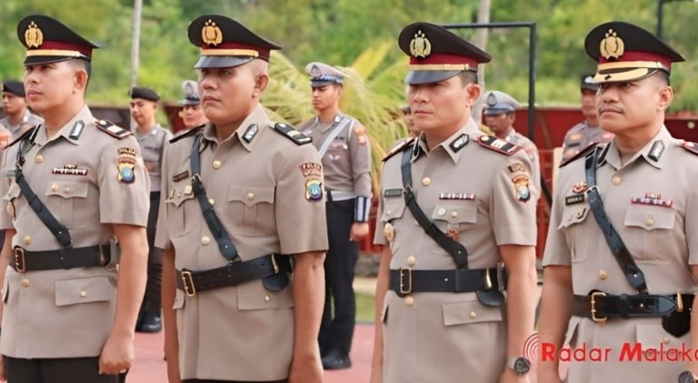 Kapolres Bintan Pimpin Sertijab Kasat Binmas Dan Kapolsek Binut