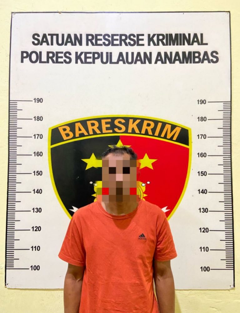 Cabuli Anak Tirinya Sendiri, Seorang Ayah Diamankan Satreskrim Polres Anambas