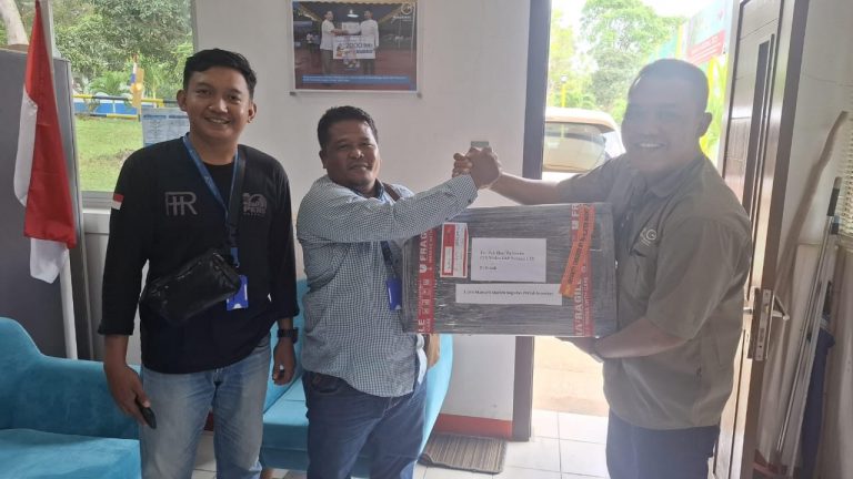 Medco E&P Natuna LTD Serahkan 1 Unit Starlink ke Wartawan Anambas