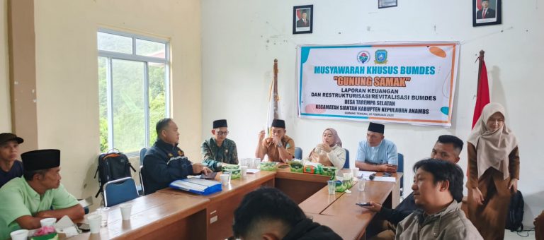 Dugaan Penyimpangan Direktur BUMDES Desa Tarempa Selatan Dalam Pengelolaan Keuangan