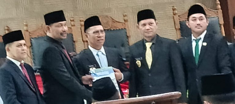 Rapat Agenda Pidato Sambutan Bupati Kepulauan Anambas Masa Jabatan 2025 – 2030.