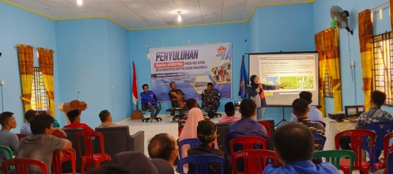 HNSI Kepulauan Anambas Gelar Penyuluhan Bahaya Narkotika bagi Nelayan Pesisir