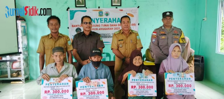 Penurunan Anggaran Tahun 2025 Berdampak Pada Penerima BLT-DD Pesisir Timur Kabupaten Kepulauan Anambas
