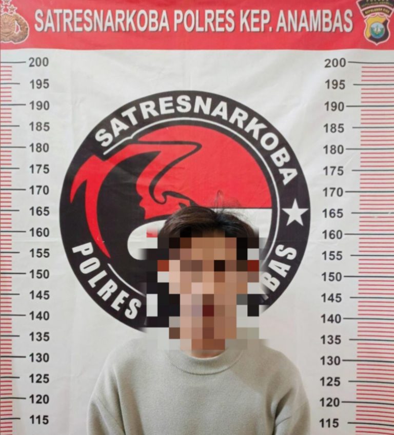 Satresnarkoba Polres Anambas Tangkap Dua Pria Dengan Barang Bukti Sabu