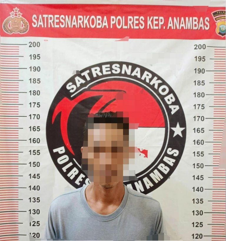Sempat Berusaha Kabur, Pelaku RO Akhirnya Menyerahkan Diri ke Polres Anambas