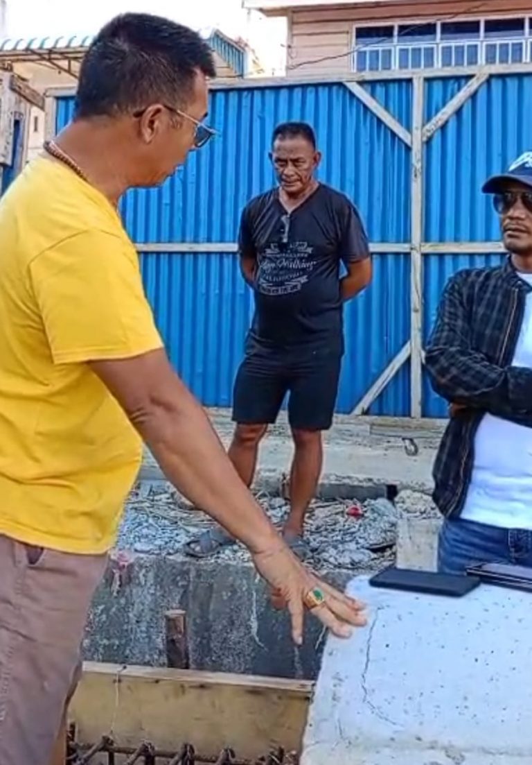 Bupati Anambas Tinjau Proyek Revitalisasi Pasar Loka Tegaskan Transparansi dan Kualitas Pembangunan