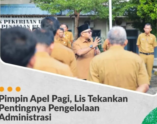 Apel Bersama Pegawai Dinas PUPR, Walikota Lis Darmansyah Tegaskan Pengelolaan Administrasi
