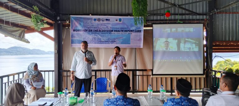 Workshop Ecosystem Health Report Card Dorong Pelestarian Laut Anambas
