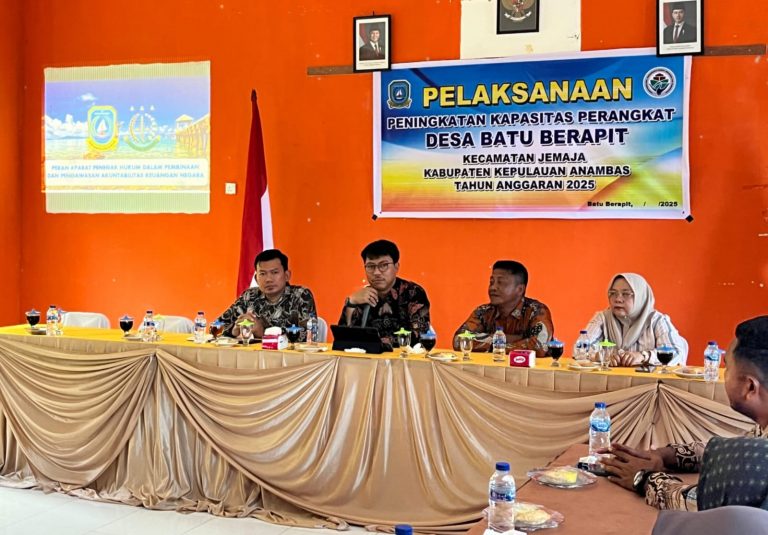 Pelaksanaan Program Jaksa Jaga Desa di Desa Batu Berapit