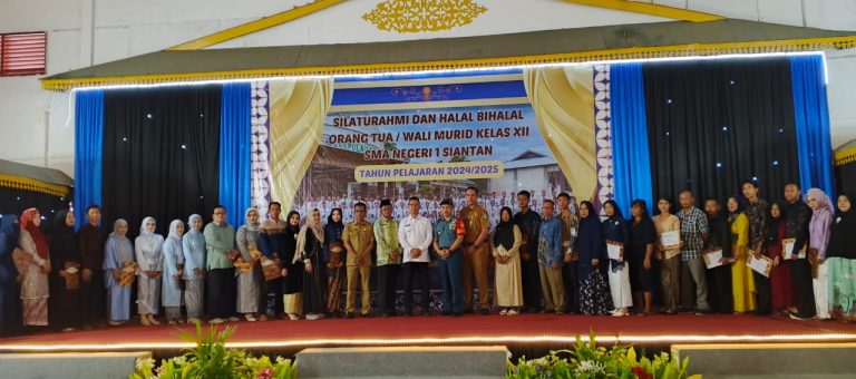 Halal Bihalal SMAN 1 Siantan, Kepsek Ungkapkan Capaian Dan Harapan