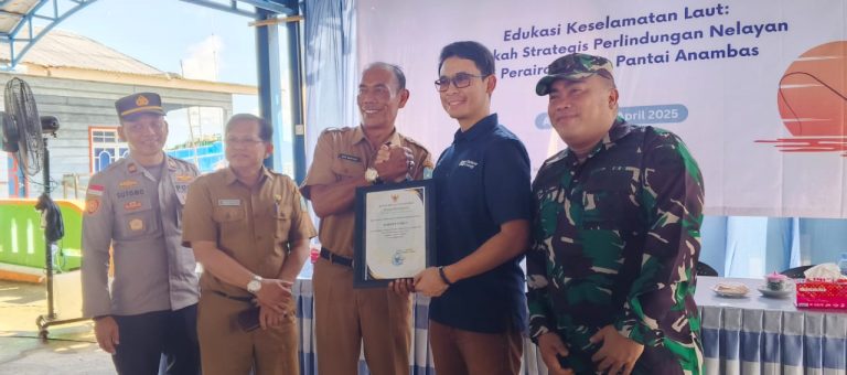 Harbour Energy Bersama HNSI, dan Pemkab Anambas Gelar Edukasi Keselamatan Laut Bagi Nelayan
