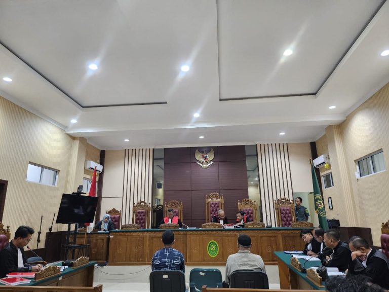 Sidang Tipikor Puskesmas Siantan Selatan, JPU Tuntut Johan Intan 3 Tahun Penjara