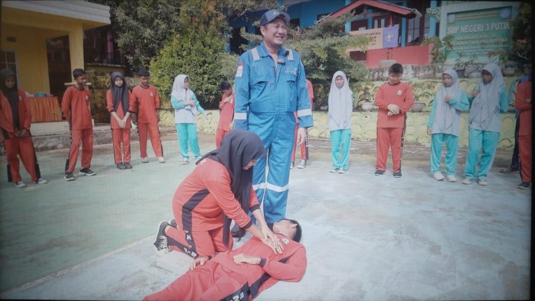 Medco E&P Latih Siswa Anambas Bantuan Hidup Dasar, Tingkatkan Kesiapsiagaan Generasi Muda