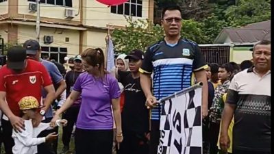 Anambas Peringati Hari Jadi ke-17 dengan Senam dan Jalan Santai Meriah