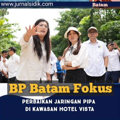 BP Batam Gesa Perbaikan Jaringan Pipa di Kawasan Hotel Vista