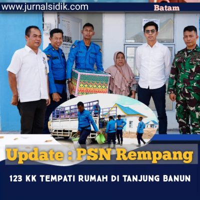Progres Pergeseran Warga Rempang, 123 KK Tempati Hunian Baru di Tanjung Banon
