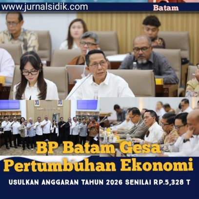 Gesa Pertumbuhan Ekonomi, BP Batam Usulkan Pagu Anggaran 2026 sebesar Rp 5,328 T