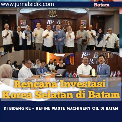 Korea Selatan Minati Berinvestasi di Batam, BP Batam Siap Dukung Penuh