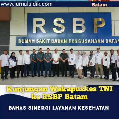 Direktur RSBP Batam Terima Kunjungan Wakapuskes TNI