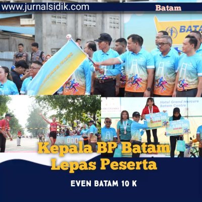 1215 Peserta Nasional dan Internasional Ikuti Even Batam 10K 2025