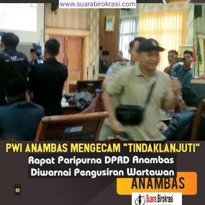 Wartawan Diusir Oknum Satpol PP Saat Rapat Paripurna DPRD Anambas