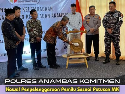 Polres Anambas Tegaskan Komitmen Kawal Pemilu Pasca Putusan MK