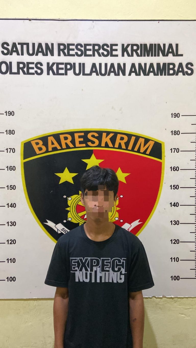 Cabuli Seorang Anak, RA Ditangkap Satreskrim Polres Anambas
