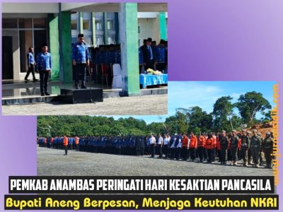 Momen Hari Kesaktian Pancasila, Bupati Aneng Pesankan Menjaga Keutuhan NKRI