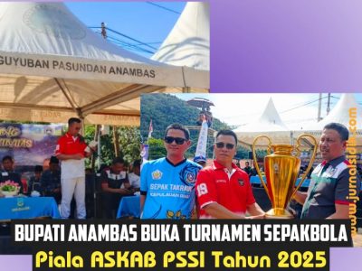 Bupati Anambas Buka Turnamen Sepak Bola Piala Askab PSSI Tahun 2025 ‎