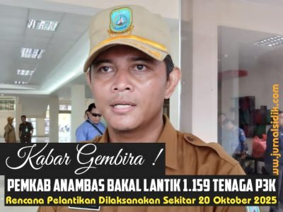 1.159 PPPK Tahap II Anambas Dijadwalkan Dilantik pada 20–21 Oktober 2025