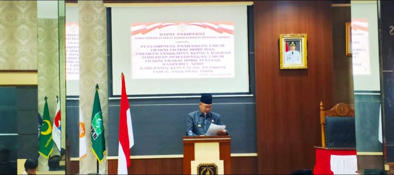 Bupati Anambas Tanggapi Pandangan Fraksi DPRD Terkait Ranperda APBD Tahun 2026