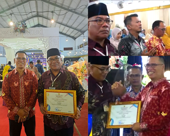 Disdikpora Anambas Anugerahi Kades Impol Penghargaan Integrasi dan Kolaborasi Pendidikan